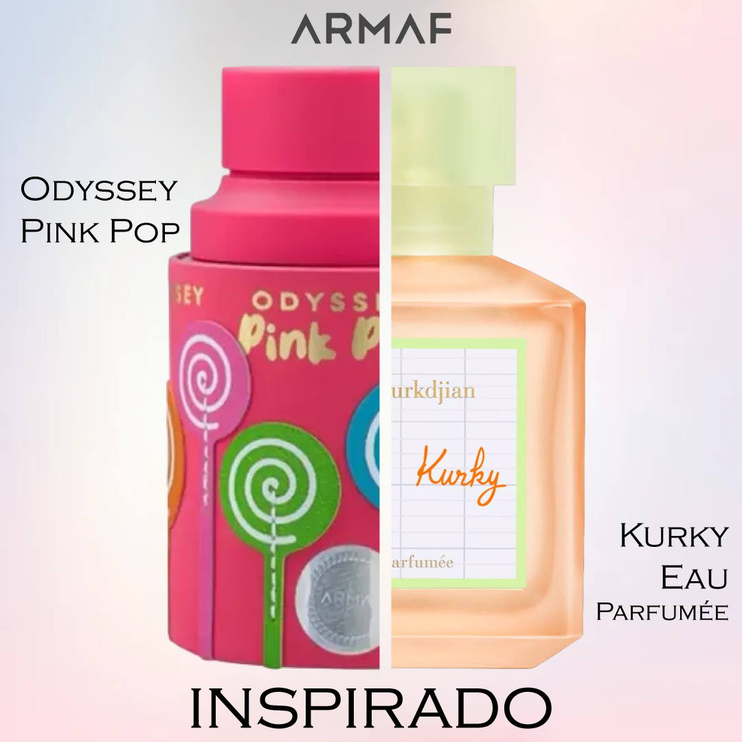 Odyssey Pink Pop EDP 100 ML For Women -  Armaf - (Inspirado en Kurky Eau Parfumée)