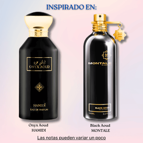 Onyx Aoud Edp 80 ML Unisex Sin Alcohol - Hamidi (Inspirado en Black Aoud)