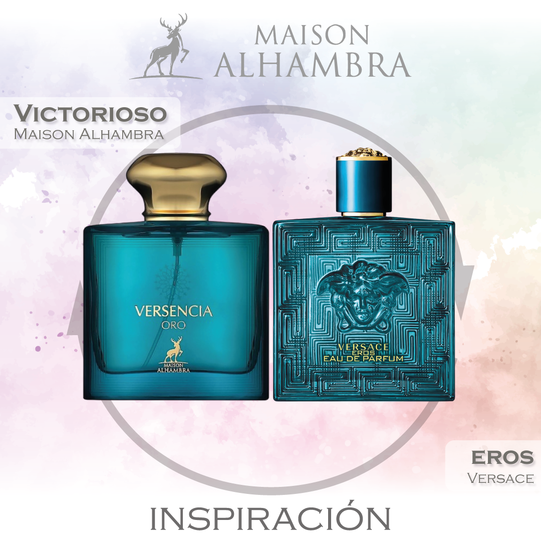 Jubilant Oro EDP 100 ML Unisex - Maison Alhambra (Inspirado en Versace Eros)