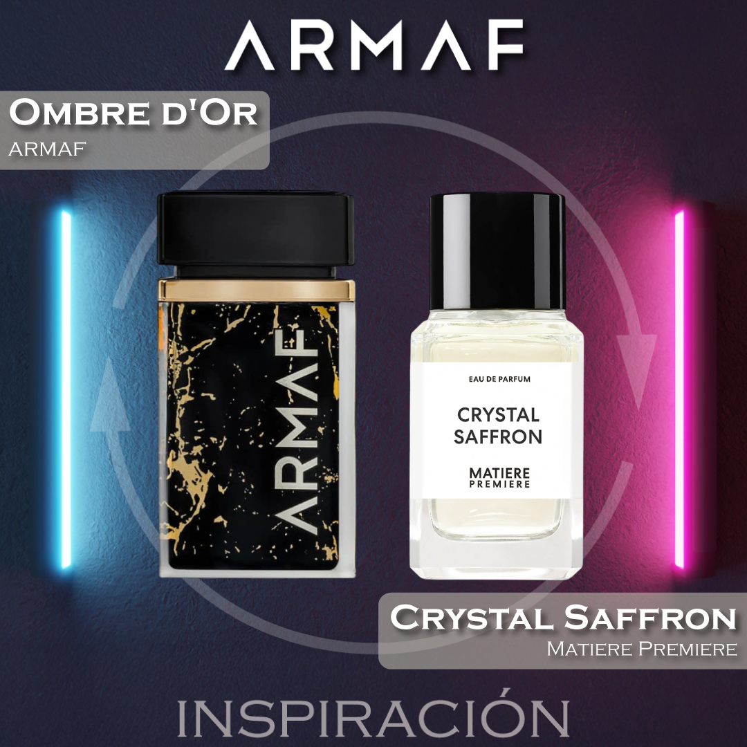 Ombre d'Or EDP 75 ML Unisex - Armaf - (Inspirado en Crystal Saffron de Matiere Premiere)