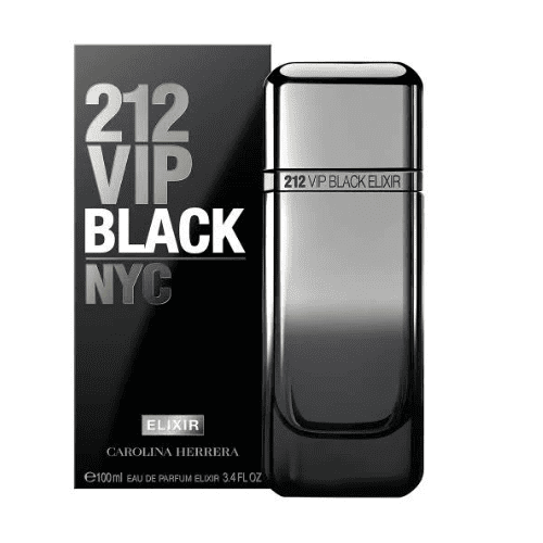 212 VIP Black NYC Elixir EDP 100 ML - Carolina Herrera