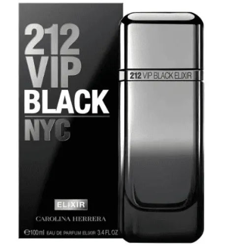 212 VIP Black NYC Elixir EDP 100 ML - Carolina Herrera