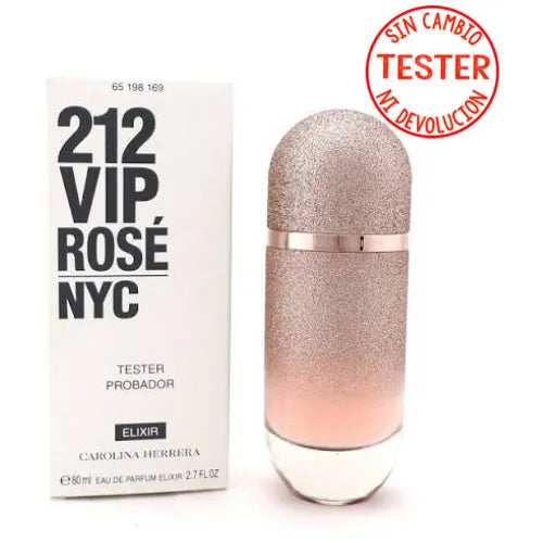 212 Vip Rosé Elixir EDP 80 ML ( Tester- Probador ) - Carolina Herrera