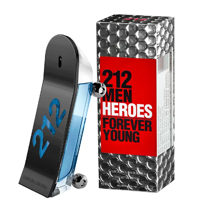 212 Men Heroes Forever Young EDT 90 ML (Colector Edition) - Carolina Herrera