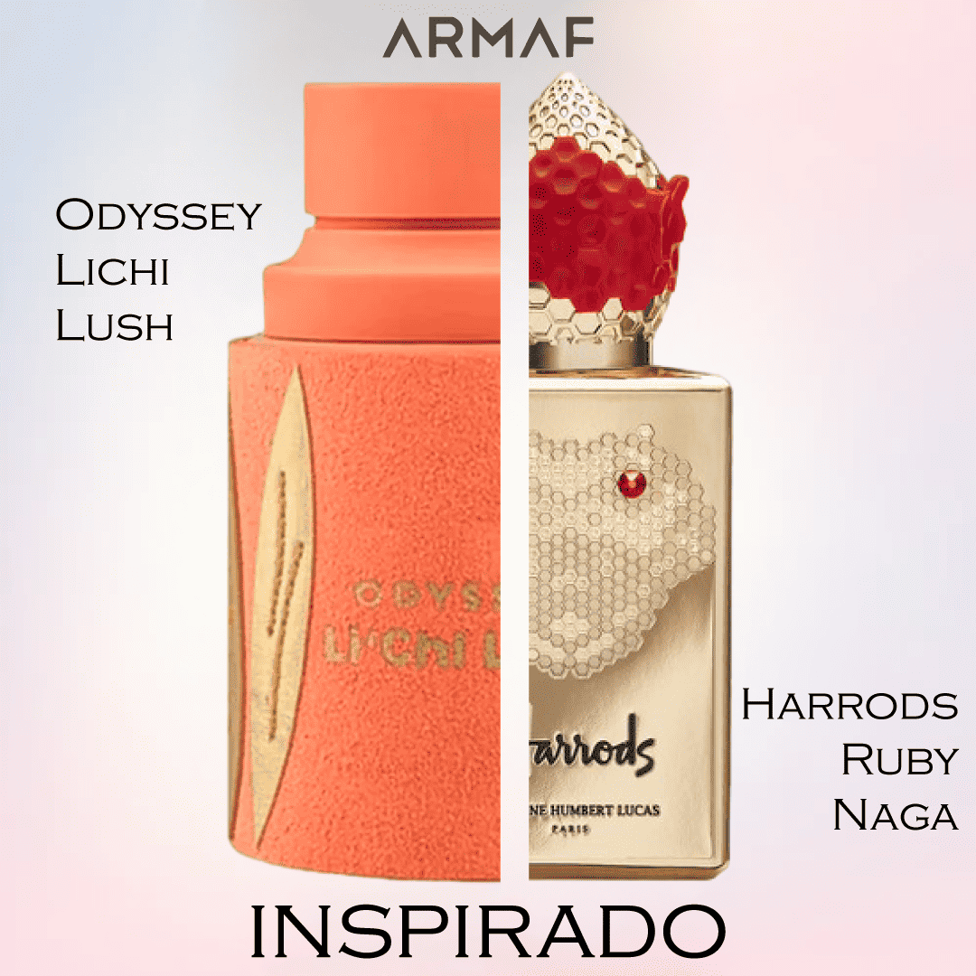 Odyssey Lichi Lush EDP 100 ML For Women - Armaf - (Inspirado en Harrods Ruby Naga)