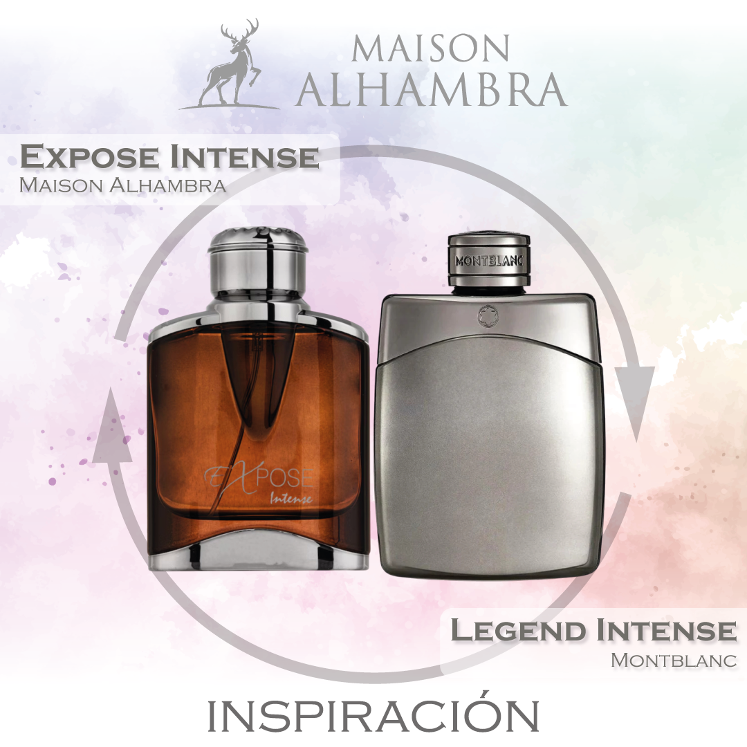 Expose Intense EDP 100 ML Unisex - Maison Alhambra (Inspirado en Legend Intense Montblanc)