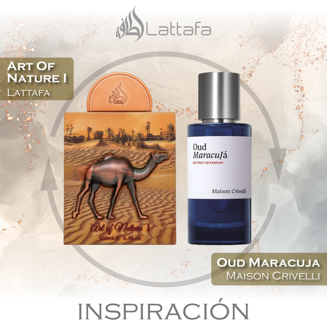 Art Of Nature I EDP 100 ML Unisex -  Lattafa Pride - (Inspirado en Maison Crivelli's Oud Maracujá)