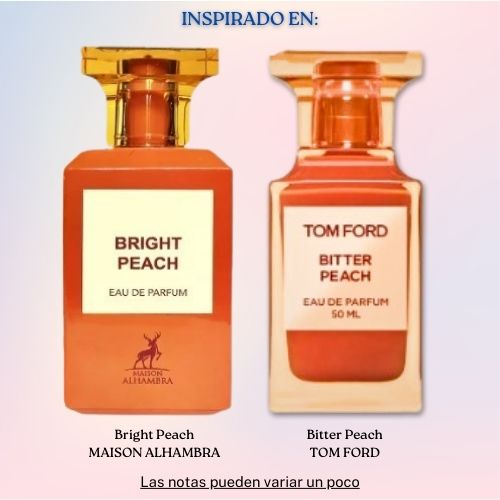 Bright Peach EDP 80 ML Unisex - Maison Alhambra