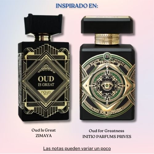 Oud is Great EDP 100 ML Unisex - Zimaya - (Inspirado en Oud for Greatness)