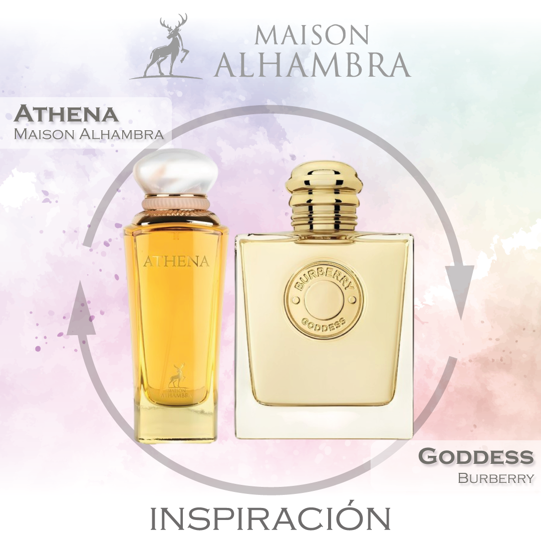Athena EDP 100 ML - Maison Alhambra (Inspirado En Goddess Burberry)