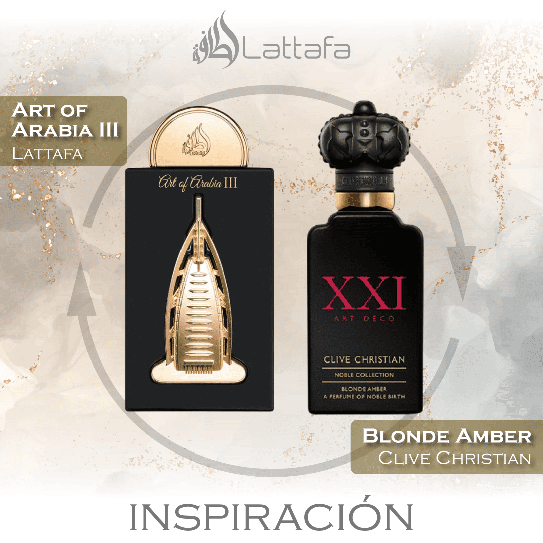 Art of Arabia III EDP 100 ML Unisex -  Lattafa Pride - (Inspirado en Blonde Amber)