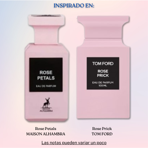 Rose Petals EDP 80 ML Unisex - Maison Alhambra