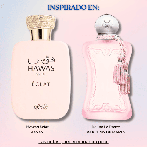 Hawas E´clat EDP 100 ML For Women - Rasasi (Inspirado en Delina La Rosée)
