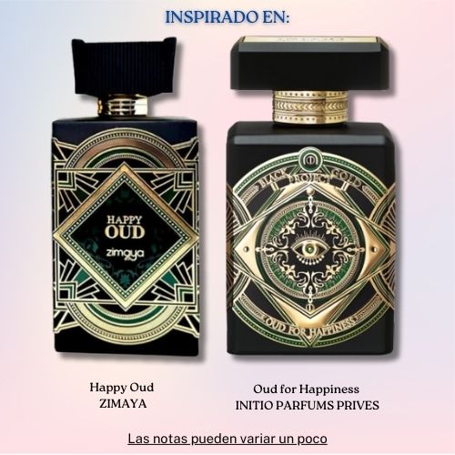 Happy Oud Extrait Parfum 100 ML Unisex -Zimaya