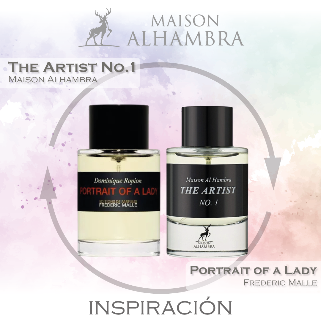 The Artist No.1  EDP 100 ML Unisex - Maison Alhambra - (Inspirado en Portrait of a Lady Frederic Malle)