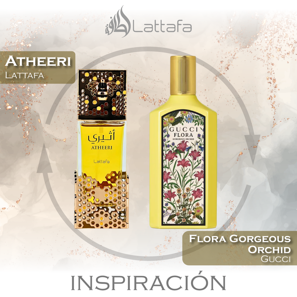 Atheeri EDP 100 ML For Woman- Lattafa - (Inspirado en Gucci Flora
