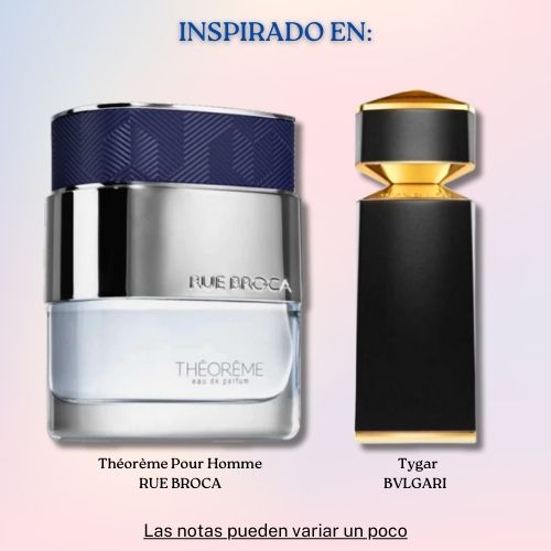Théorème Pour Homme EDP 90 ML - Rue Broca (Inspirado en Tygar)