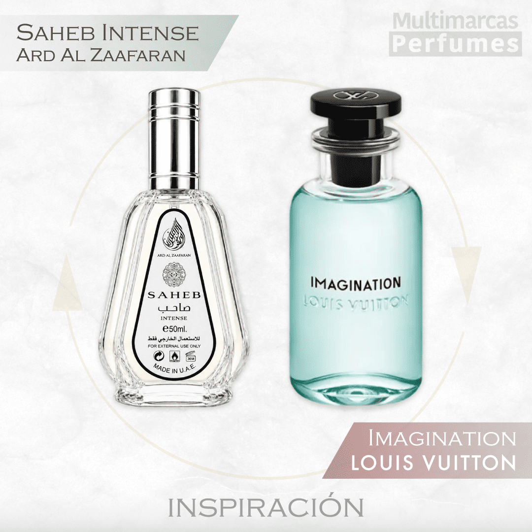 Saheb Intense EDP 50 ML Unisex - Ard Al Zaafaran (Inspirado en Imagination)