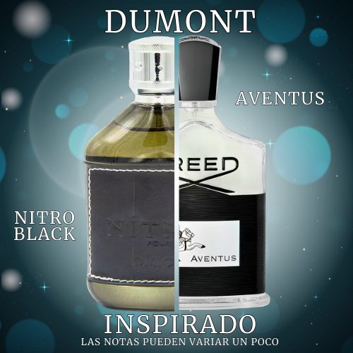 Nitro Black Man EDP 100 ML  -  Dumont - (Inspirado en Aventus de Creed)