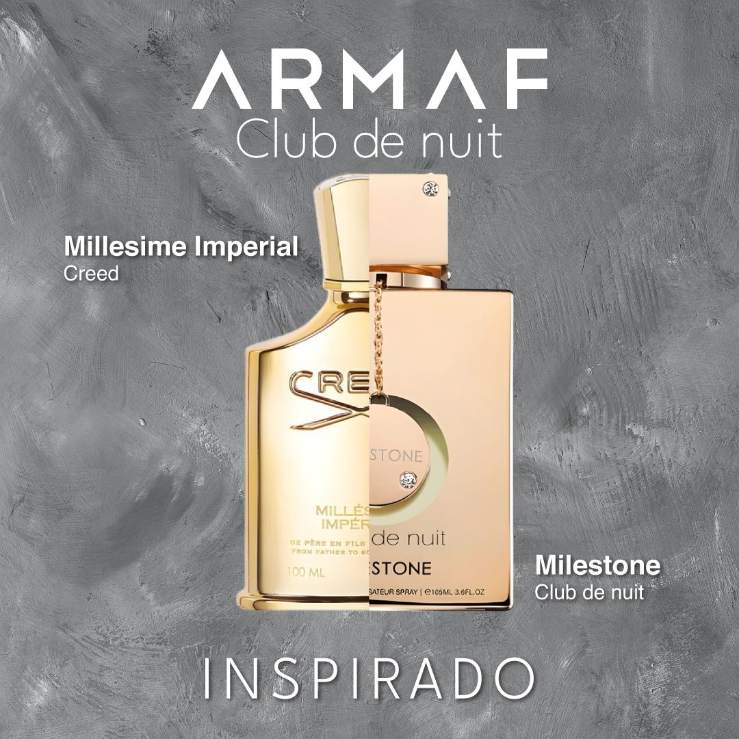 Club de Nuit Milestone Unisex EDP 105 ML  -  Armaf (Inspirado en Millesime Imperial)