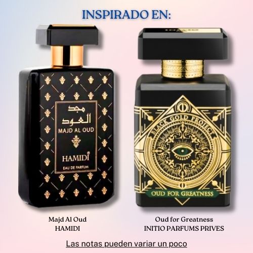 Majd Al Oud EDP 100 ML For Men - Hamidi (Inspirado en Oud for greatness)