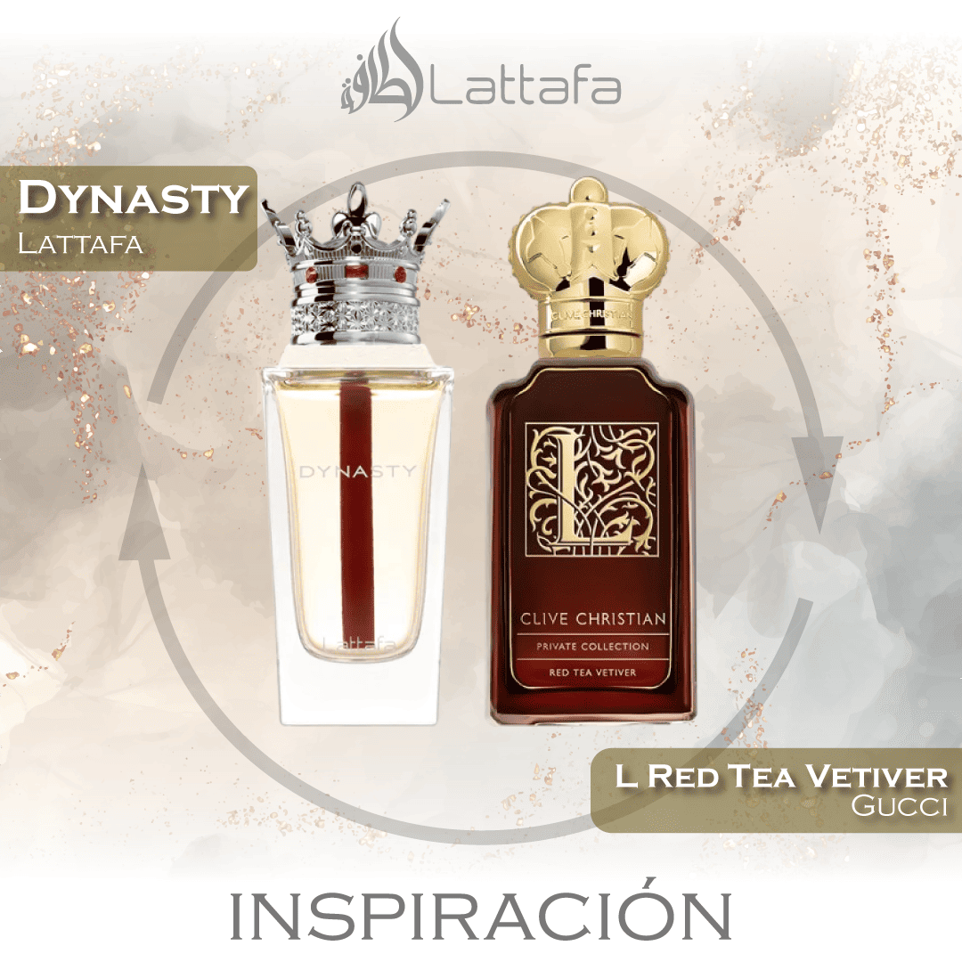 Dynasty EDP 100 ML Unisex - Lattafa - (Inspirado en L Red Tea Vetiver)