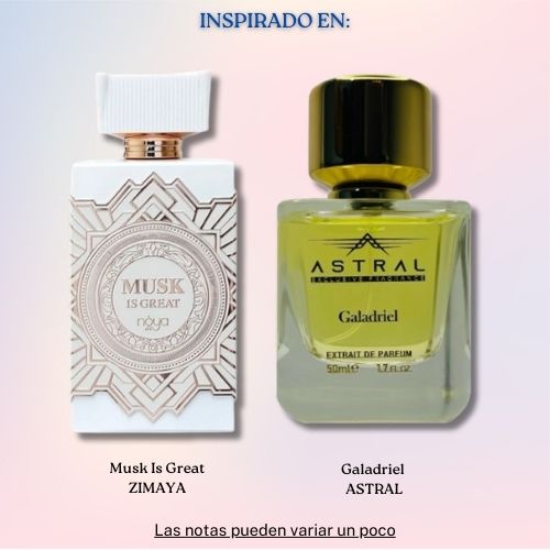 Musk is Great EDP 100 ML Unisex - Zimaya - (Inspirado en Galadriel)
