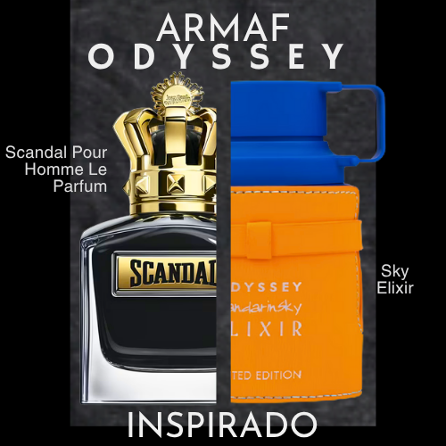Odyssey Mandarin Sky Elixir EDP 100 ML - Armaf - (Inspirado en Scandal Le Parfum)