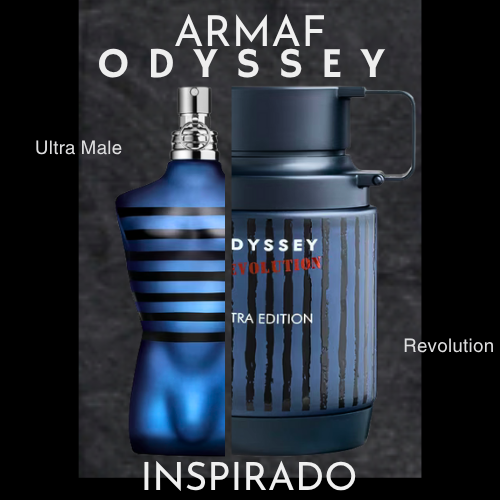 Odyssey Revolution EDP 100 ML Unisex - Armaf - (Inspirado en Ultra Male de Jean Paul Gaultier)