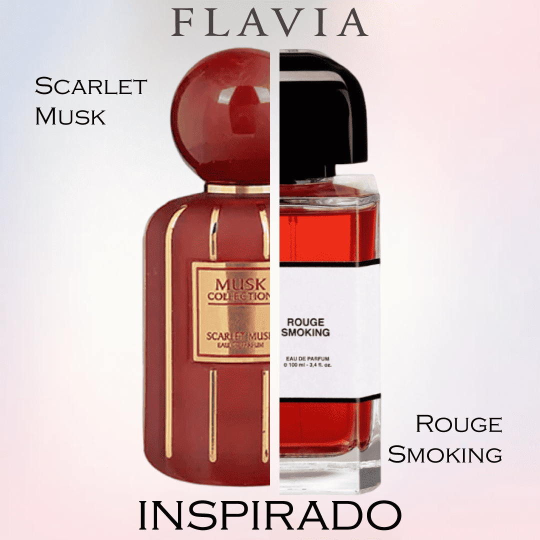 Scarlet Musk EDP 100 ML Unisex - Flavia (Inspirado en Rouge Smoking)