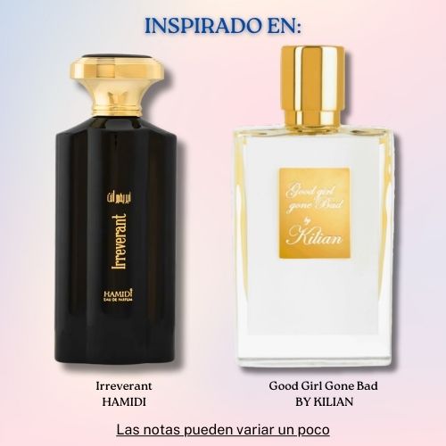Irreverant EDP 100 ML - Hamidi (Inspirado en Good Girl Gone Bad)
