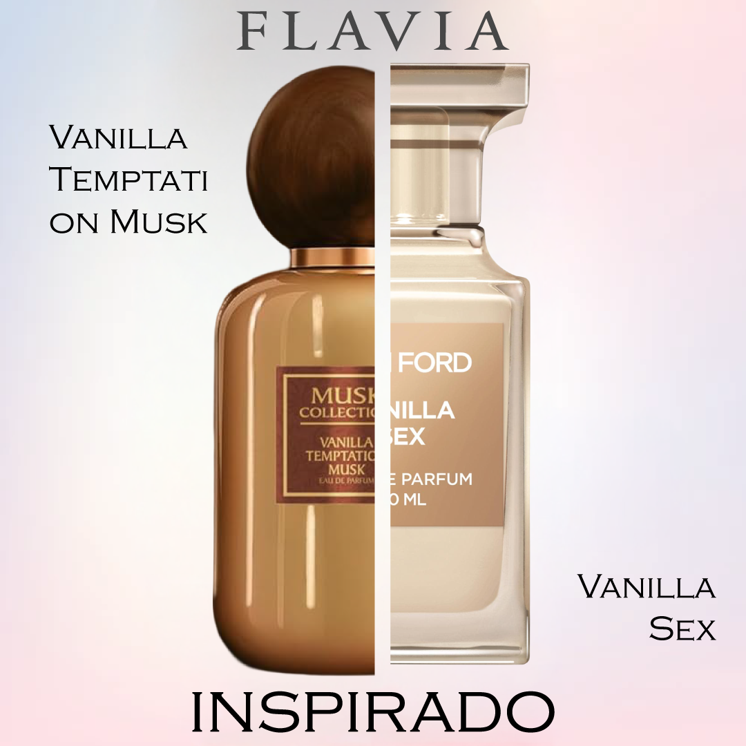 Vanilla Temptation Musk EDP 100 ML Unisex - Flavia (Inspirado en Vanilla Sex)