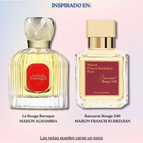 La Rouge Baroque EDP 100 ML Unisex - Maison Alhambra