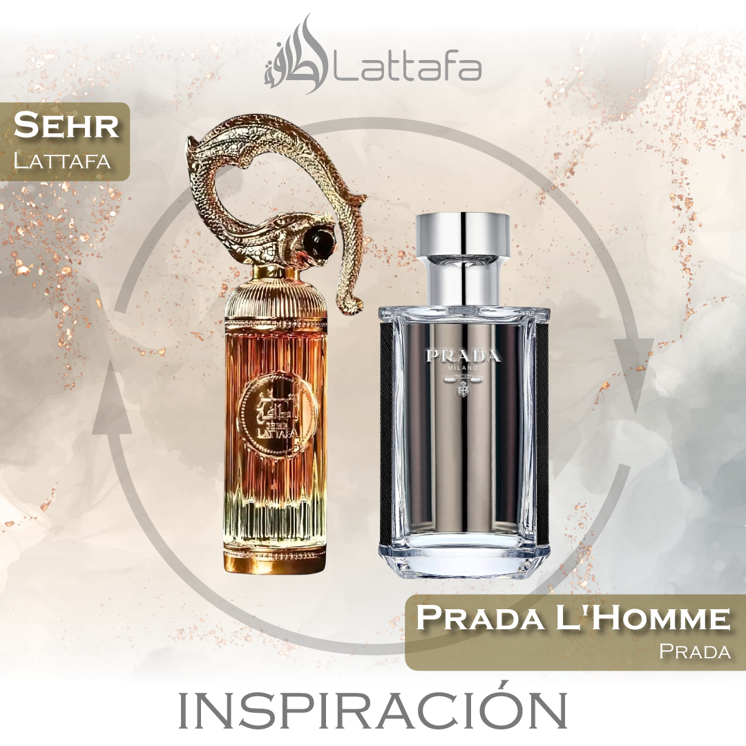 Sehr EDP 100 ML - Lattafa - (Inspirado en Prada L'homme)