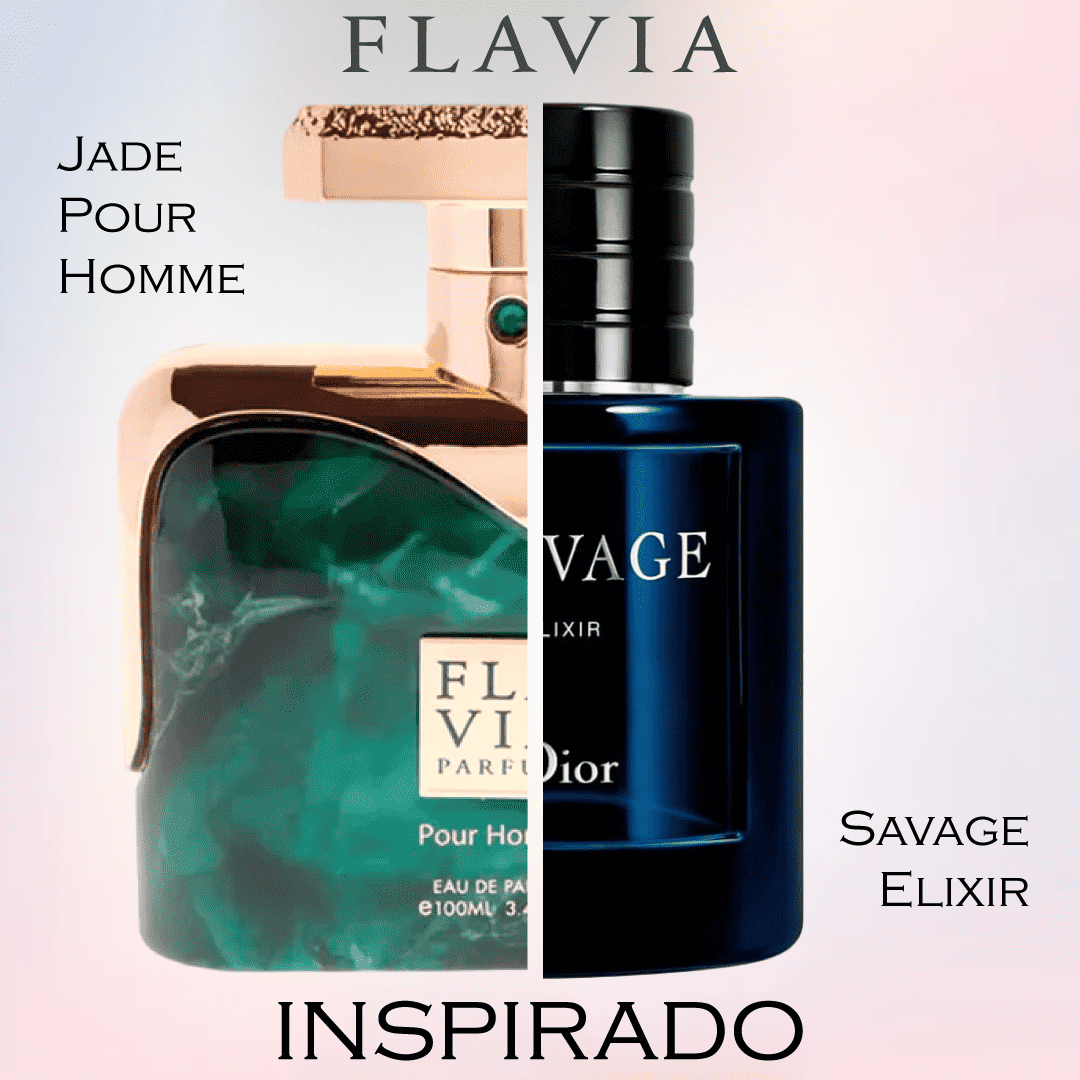 Jade Pour Homme EDP 100 ML - Flavia (Inspirado en Savage Elixir)