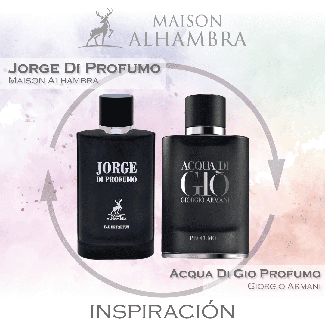 Jorge Di Profumo EDP 100 ML - Maison Alhambra (Inspirado en Acqua Di Gio Profumo)