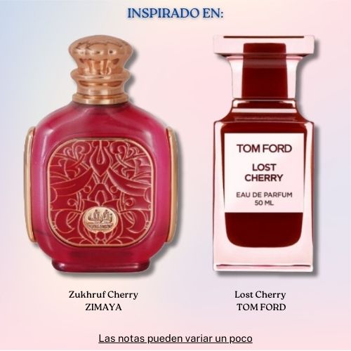 Zukhruf Cherry EDP 100 ML Unisex - Zimaya - (Inspirado en Lost Cherry)