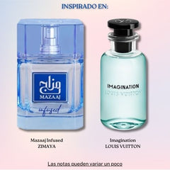 Mazaaj Infused EDP 100 ML for Men - Zimaya - (Inspirado en