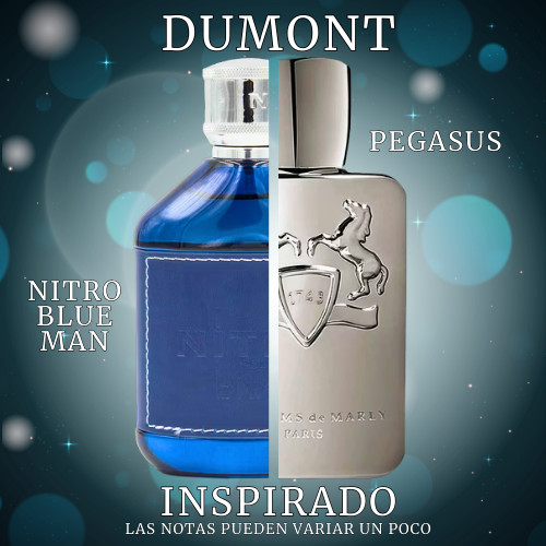 Nitro Blue Man EDP 100 ML - Dumont - (Inspirado En Pegasus De Marly)