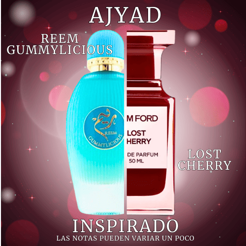 Reem Gummylicious Extrait De Parfum 100 ML For Woman - Ajyad (Inspirado en Lost Cherry)