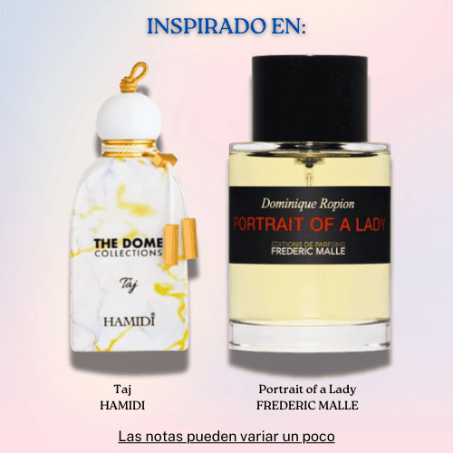 TAJ EDP 100 ML Unisex - Hamidi (Inspirado en Portrait)