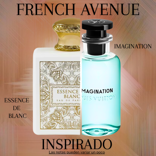 Essence De Blanc EDP 100 ML Unisex - French Avenue - (Inspirado en Imagination de Louis Vuitton)