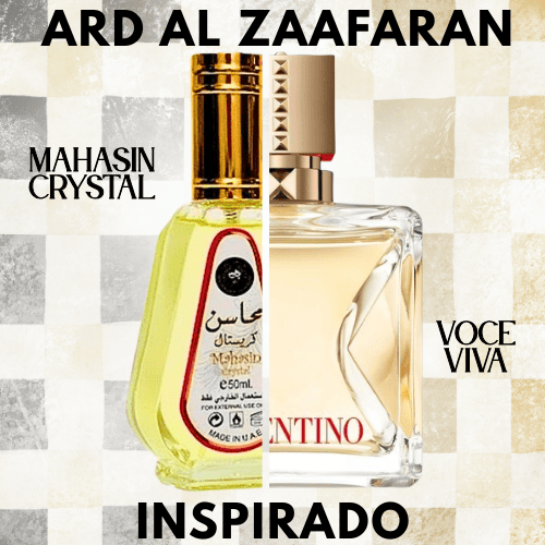 Mahasin Crystal EDP 50 ML for Women  (Sin Celofán) – Ard Al Zaafaran (Inspirado en Voce Viva)