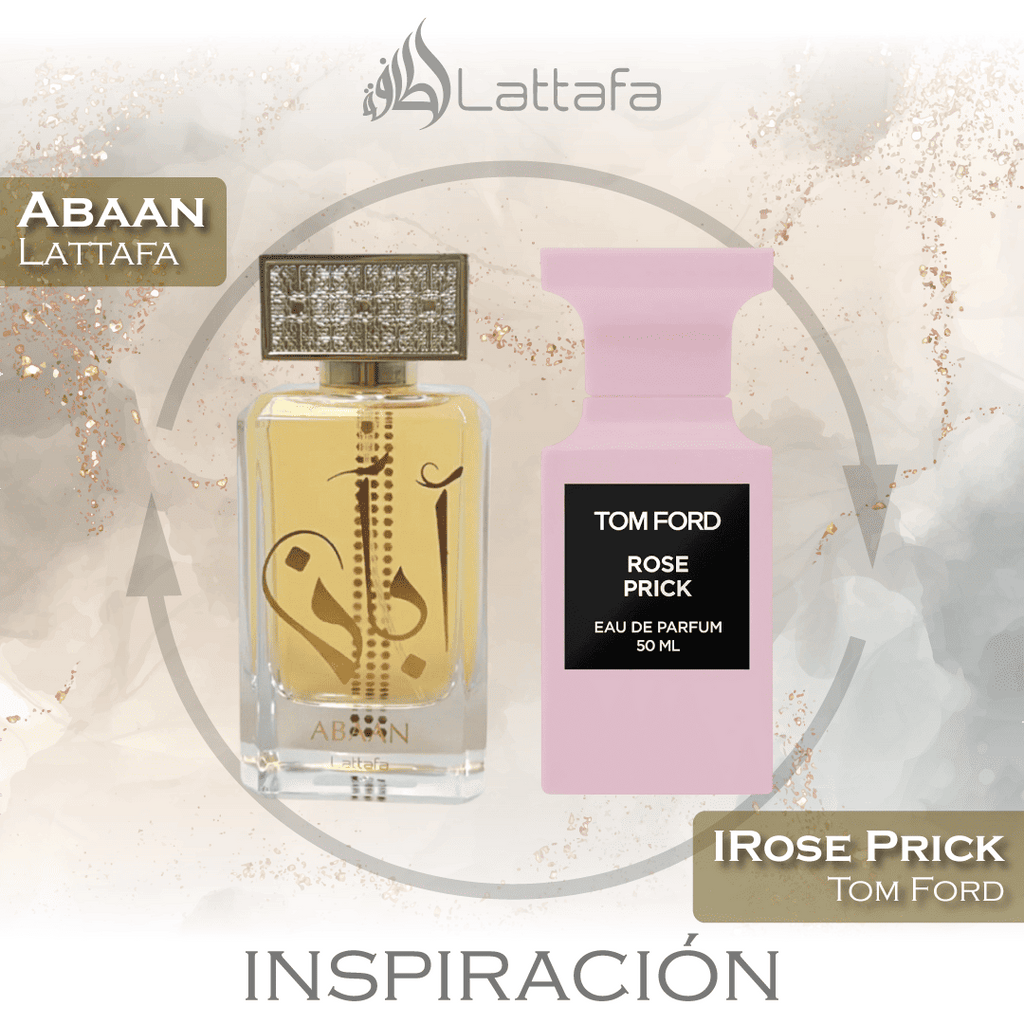 Abaan EDP 100 ML Unisex - Lattafa - (Inspirado en Irose Prick)