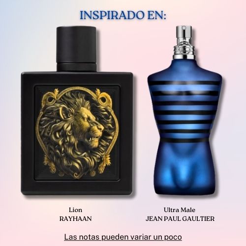 Lion EDP 100 ML for Men - Rayhaan (Inspirado en Ultra Male)