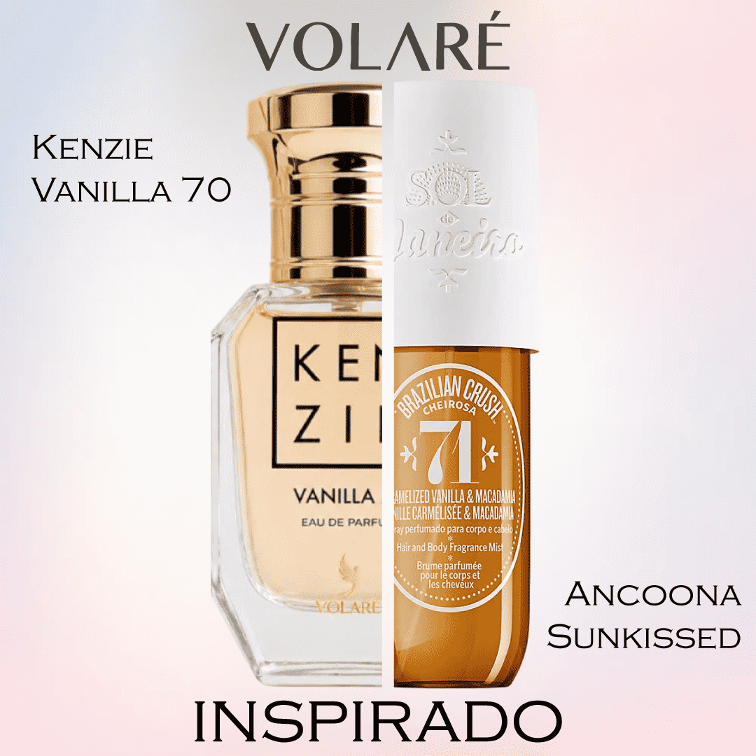 Kenzie Vanilla 70 EDP 25 ML - Volare (Inspirado en Cheirosa 70 (Ancoona Sunkissed)