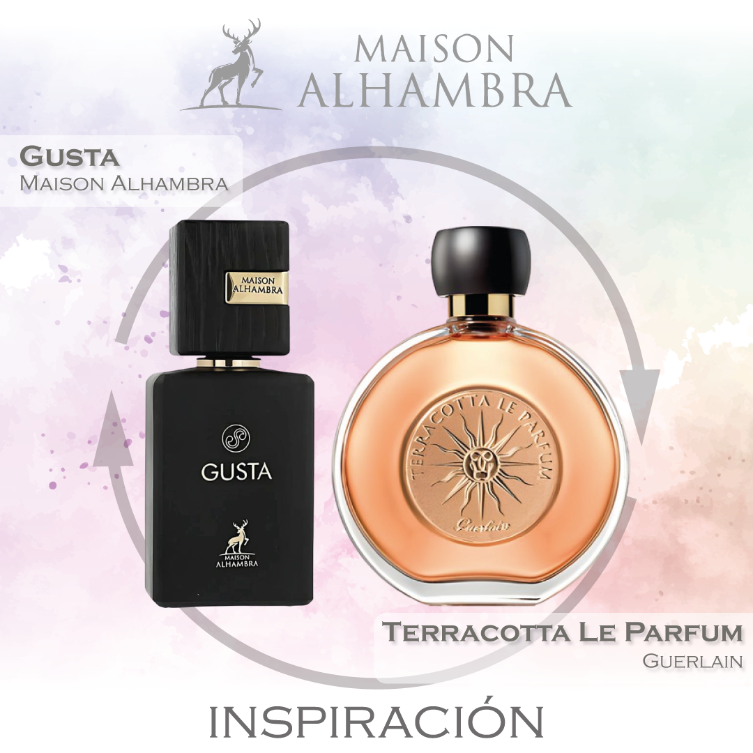 Gusta EDP 100 ML - Maison Alhambra (Inspirado en Terracotta Le Parfum de Guerlain)