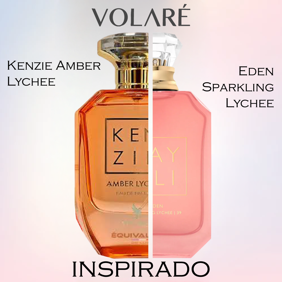 Kenzie Amber Lychee EDP 100 ML For Women - Volare (Inspirado en Eden Sparkling Lychee)