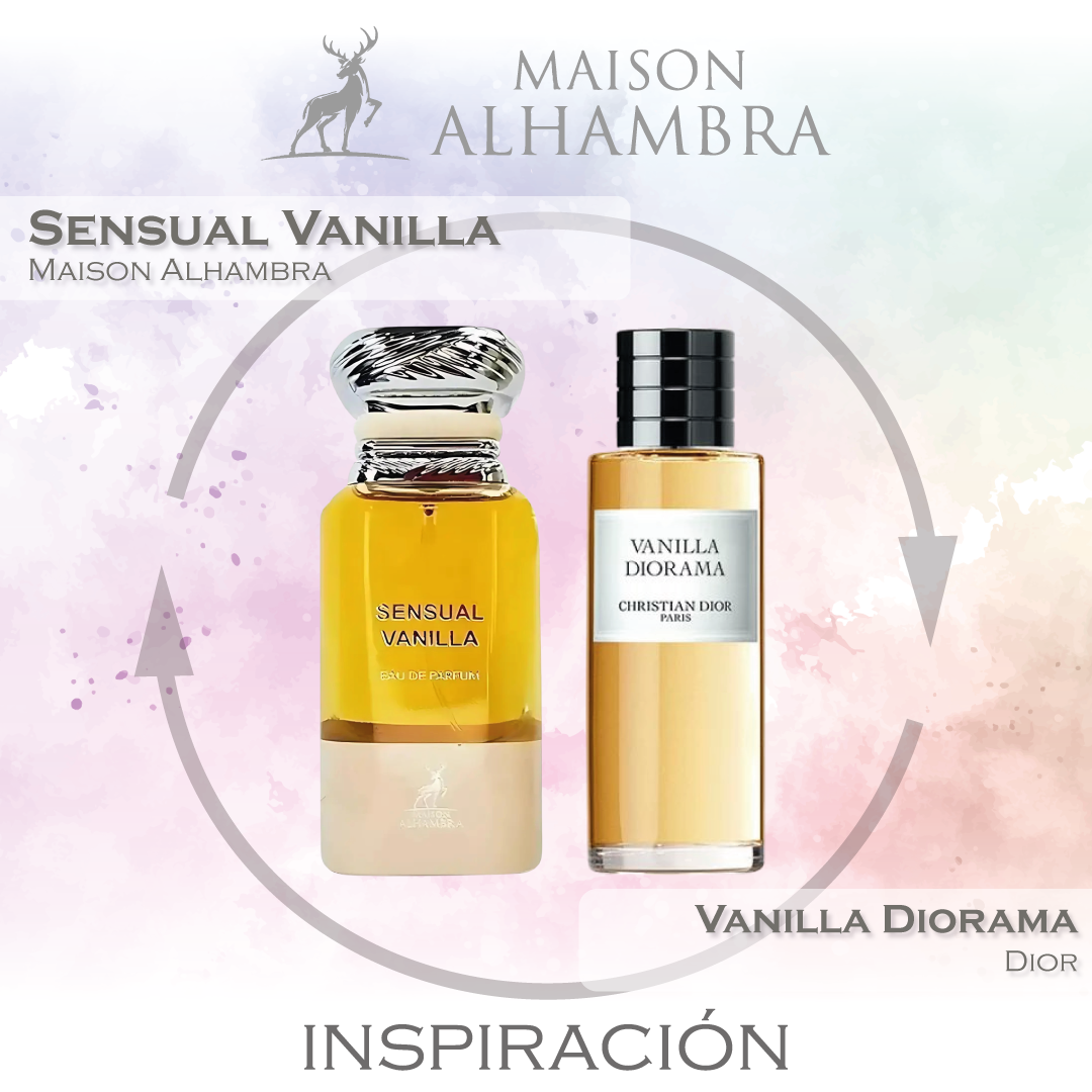 Sensual Vanilla EDP 80 ML - Maison Alhambra (Inspirado en Vanilla Planifolia de Dior)