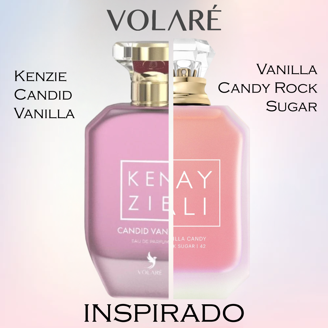 Kenzie Candid Vanilla EDP 25 ML For Woman - Volare (Inspirado en Vanilla Candy Rock Sugar)